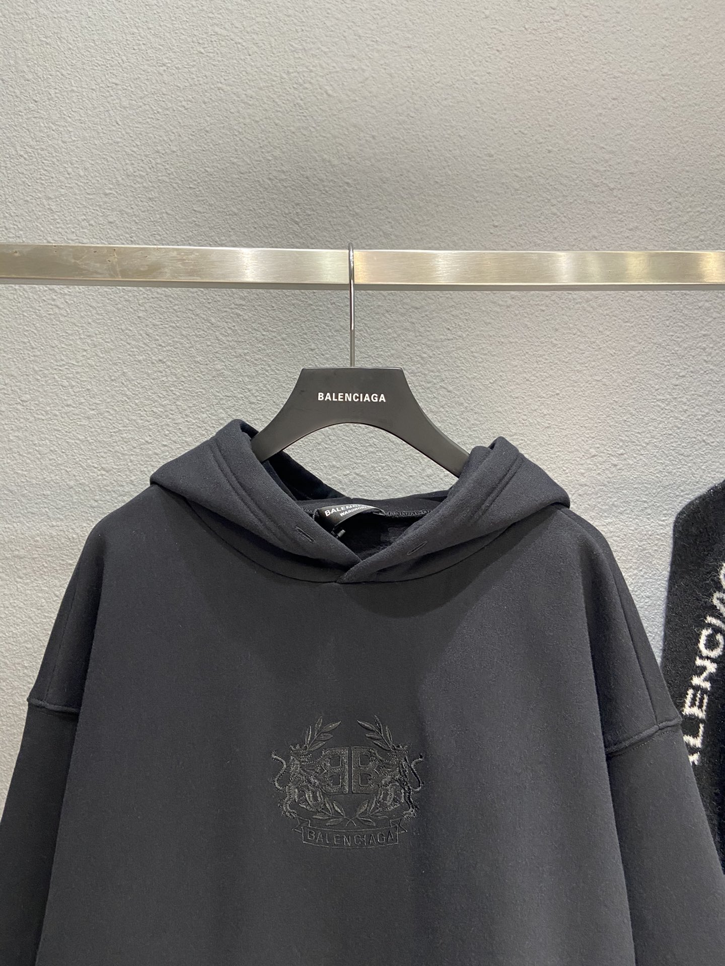 Balenciaga Hoodie BB Pixel Medium Fit