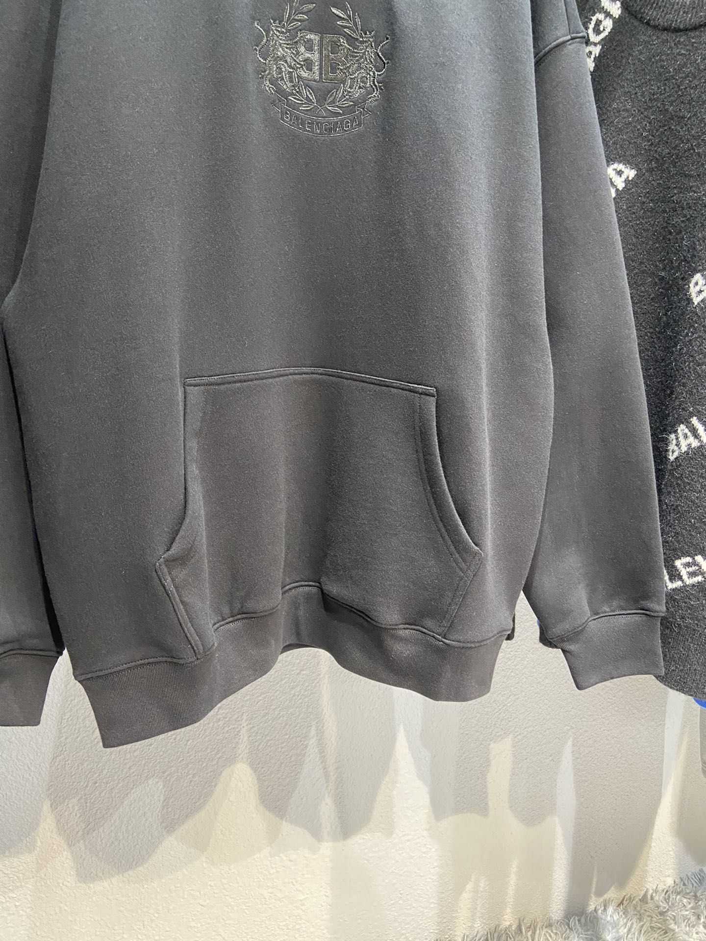 Balenciaga Hoodie BB Pixel Medium Fit