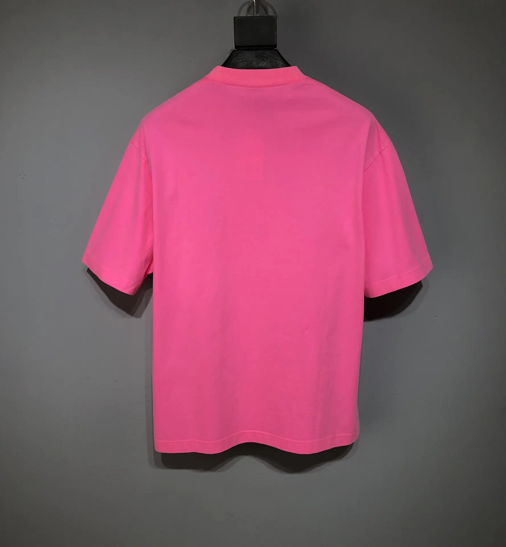 BALENCIAGA 2022SS new arrival T-shirt in rose red