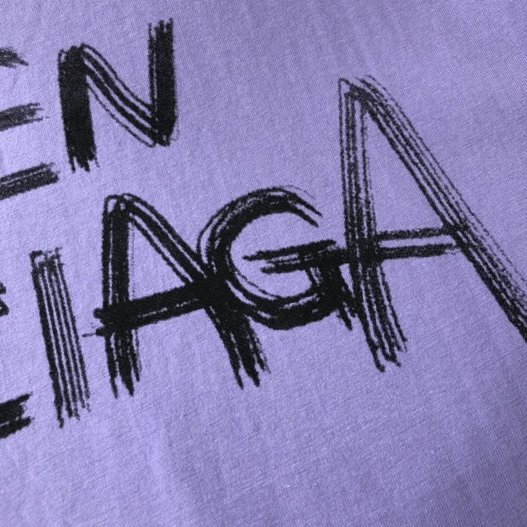 BALENCIAGA 2022SS new arrival T-shirt in purple