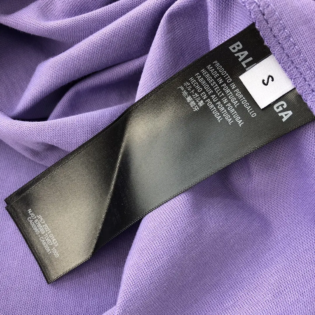 BALENCIAGA 2022SS new arrival T-shirt in purple