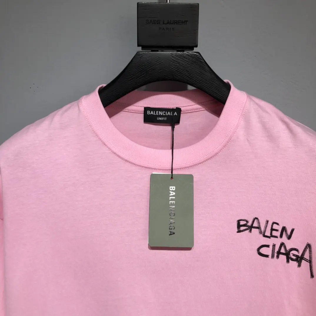 BALENCIAGA 2022SS new arrival T-shirt in pink