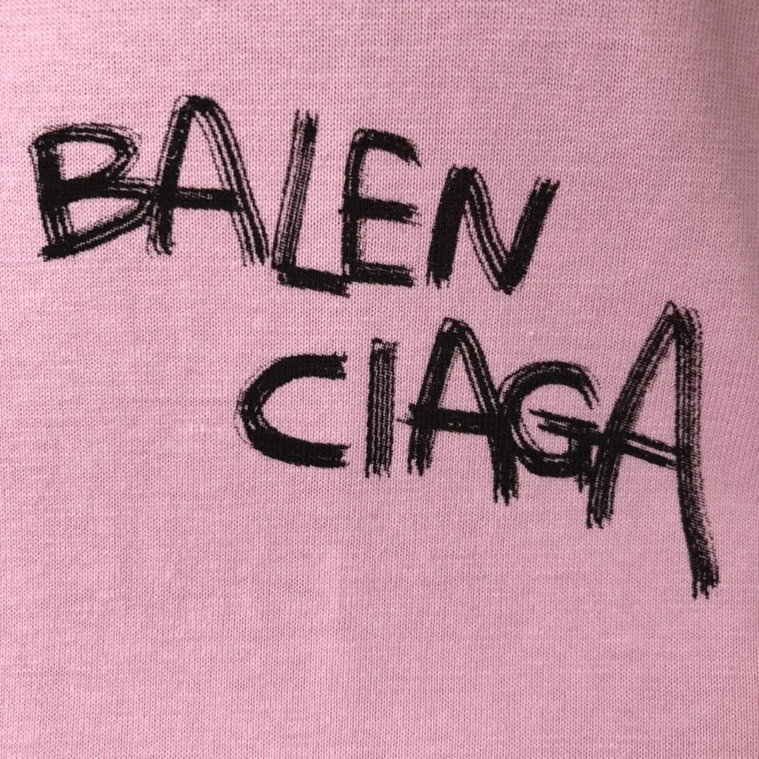 BALENCIAGA 2022SS new arrival T-shirt in pink