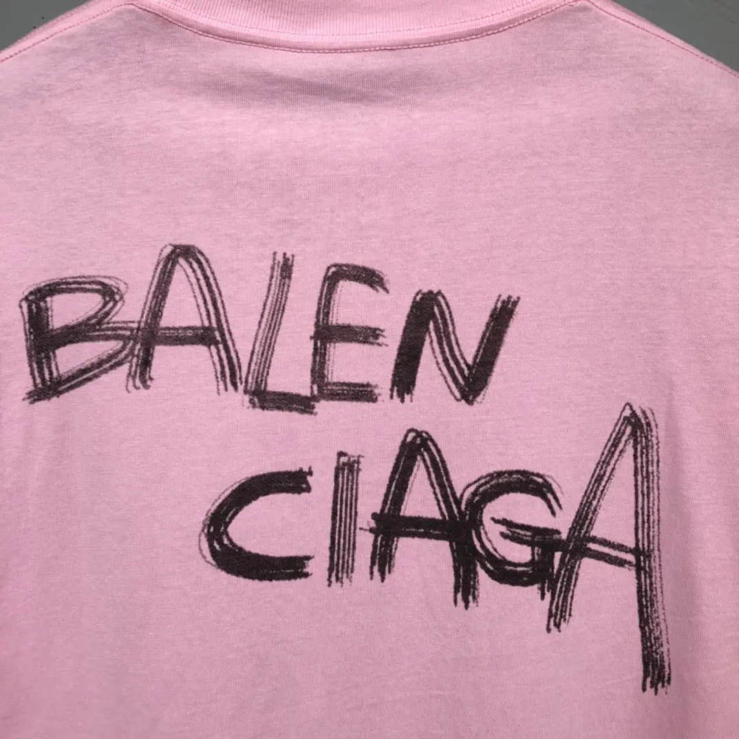 BALENCIAGA 2022SS new arrival T-shirt in pink