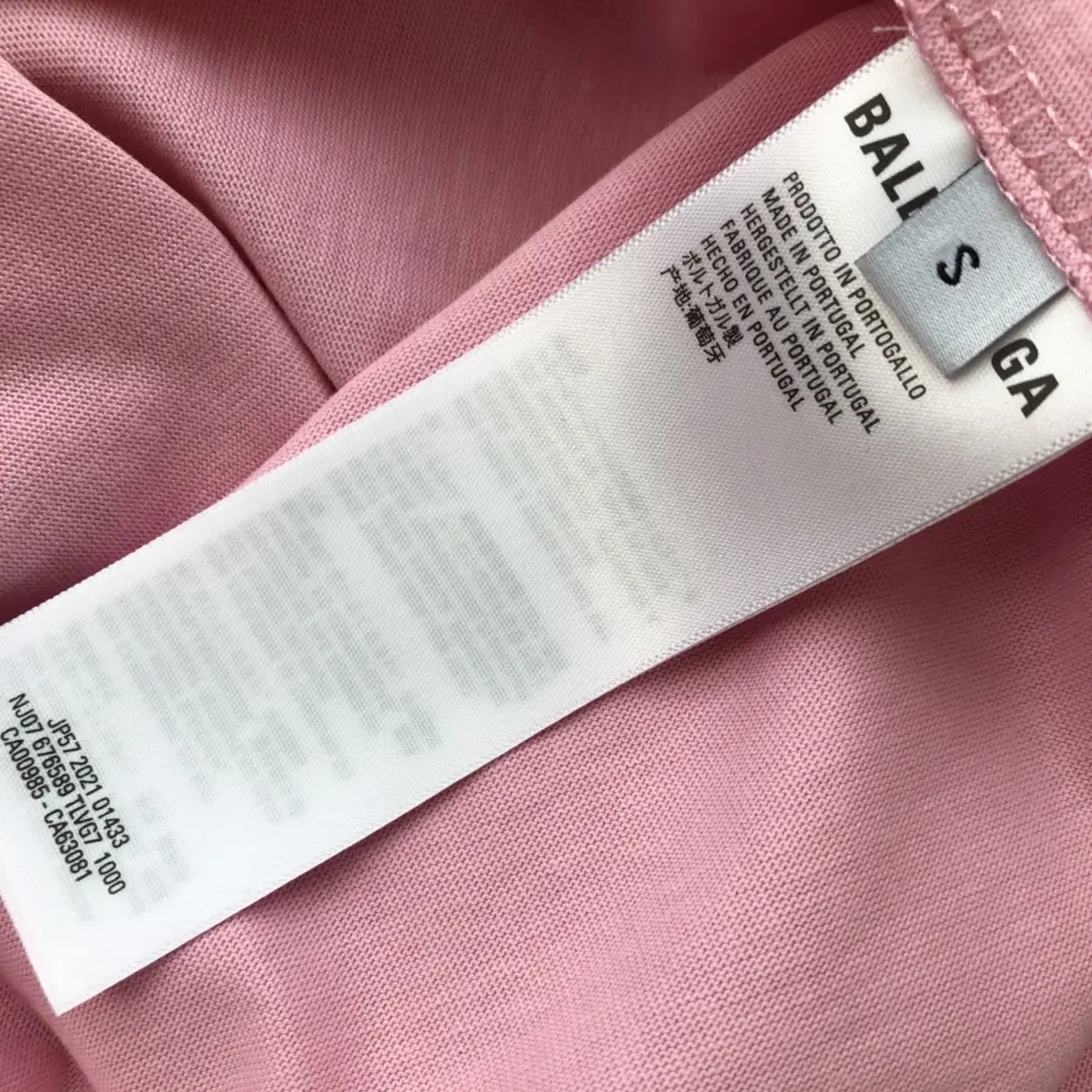 BALENCIAGA 2022SS new arrival T-shirt in pink