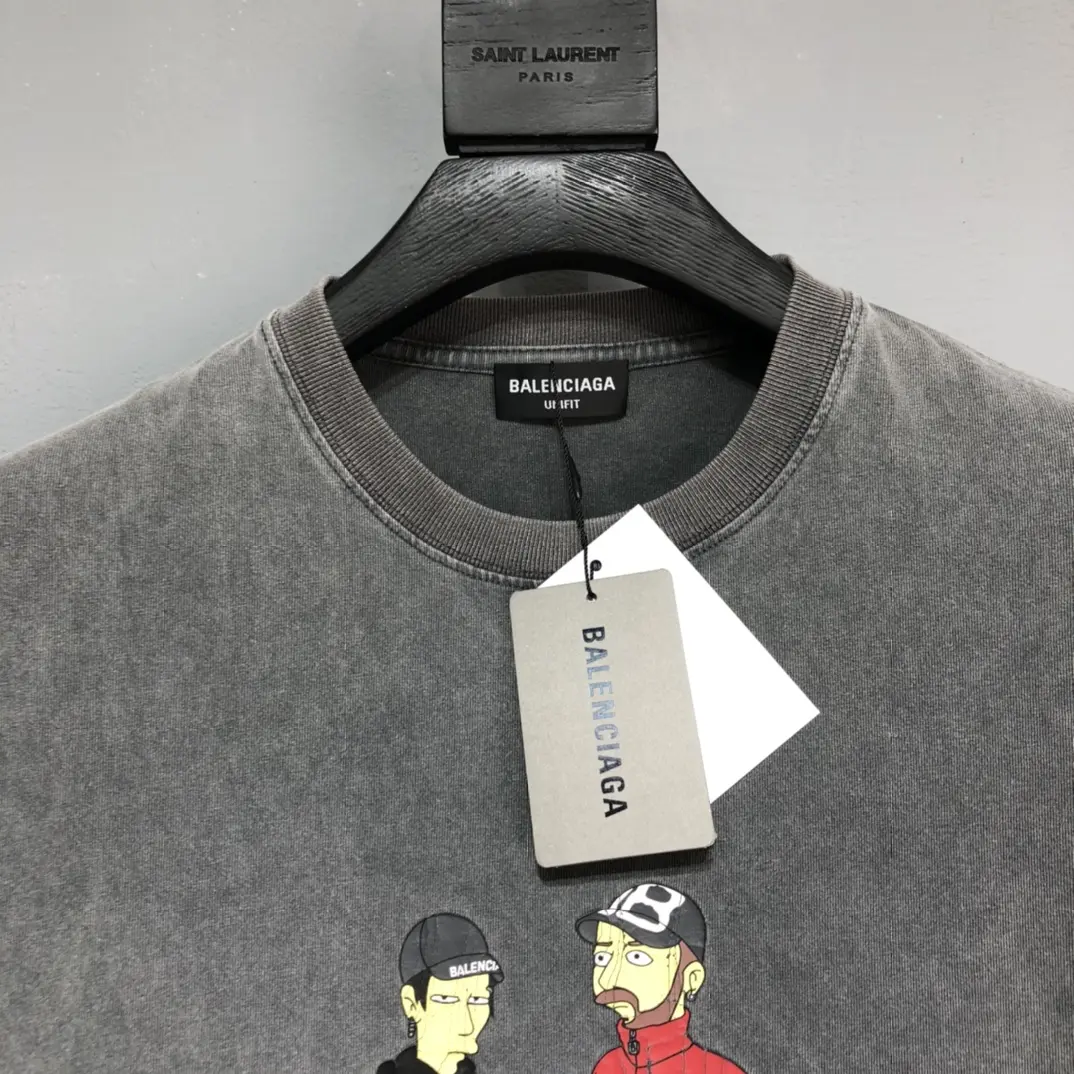 BALENCIAGA 2022SS new arrival T-shirt in grey