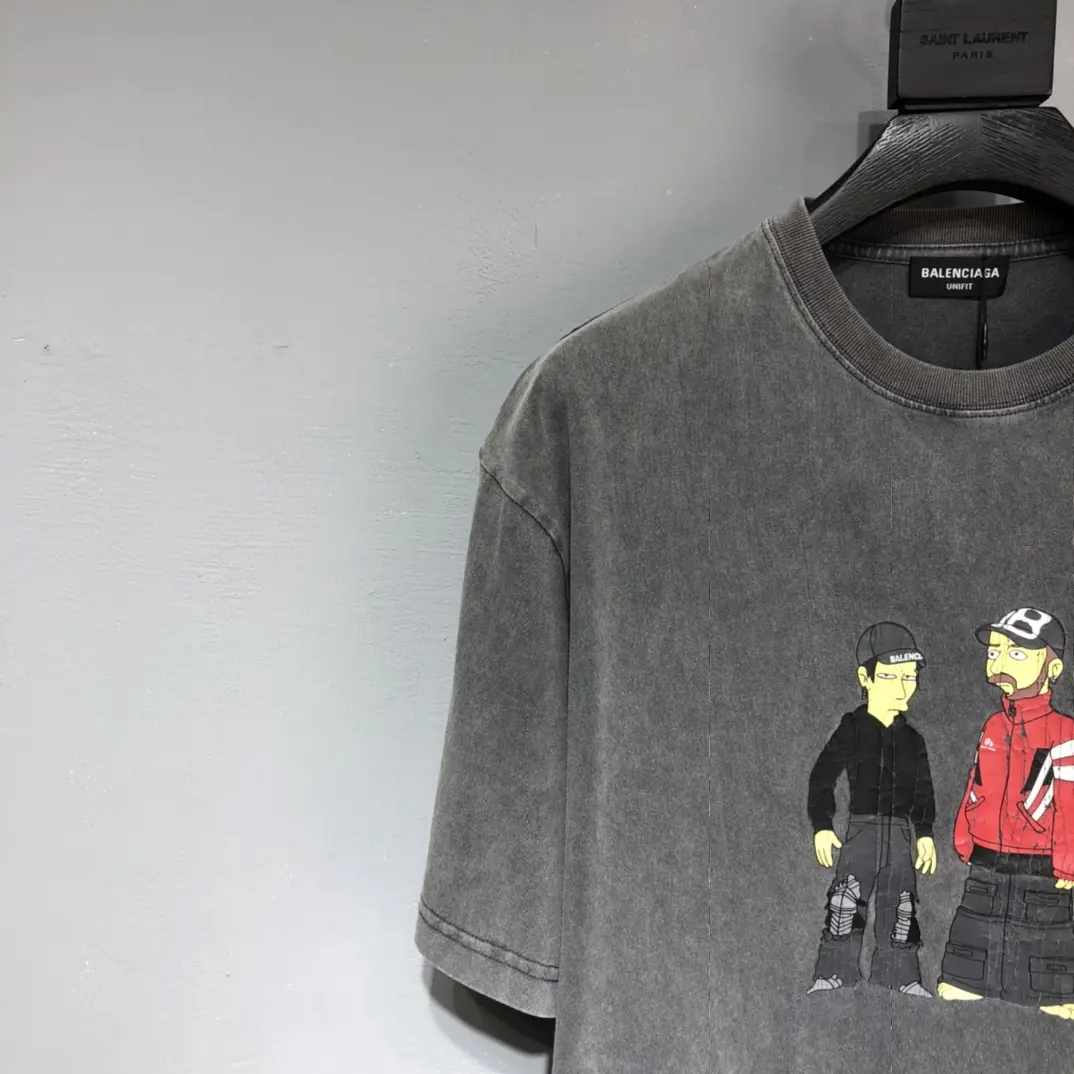 BALENCIAGA 2022SS new arrival T-shirt in grey