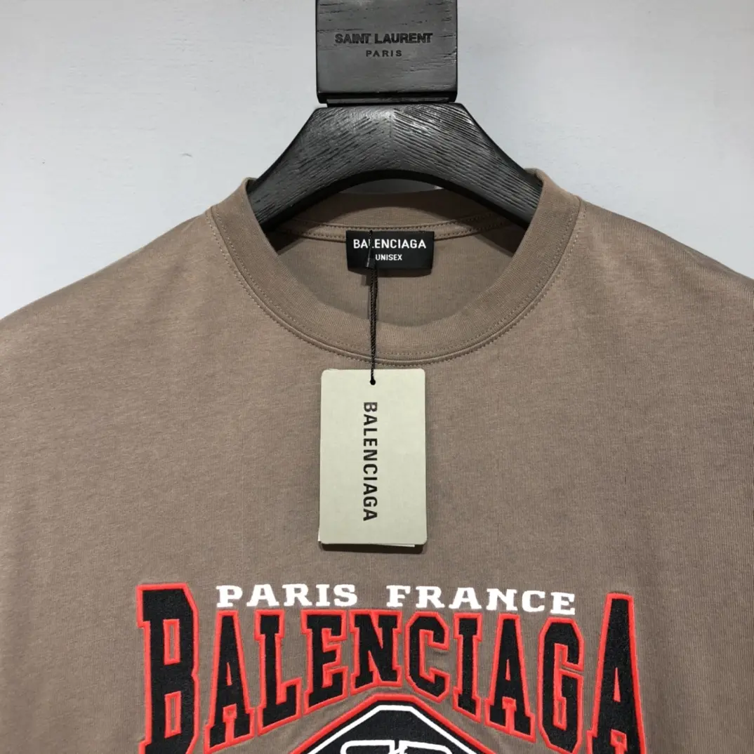 BALENCIAGA 2022SS new arrival T-shirt in brown