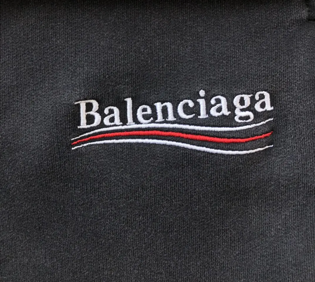 BALENCIAGA 2022SS fashion trousers in black