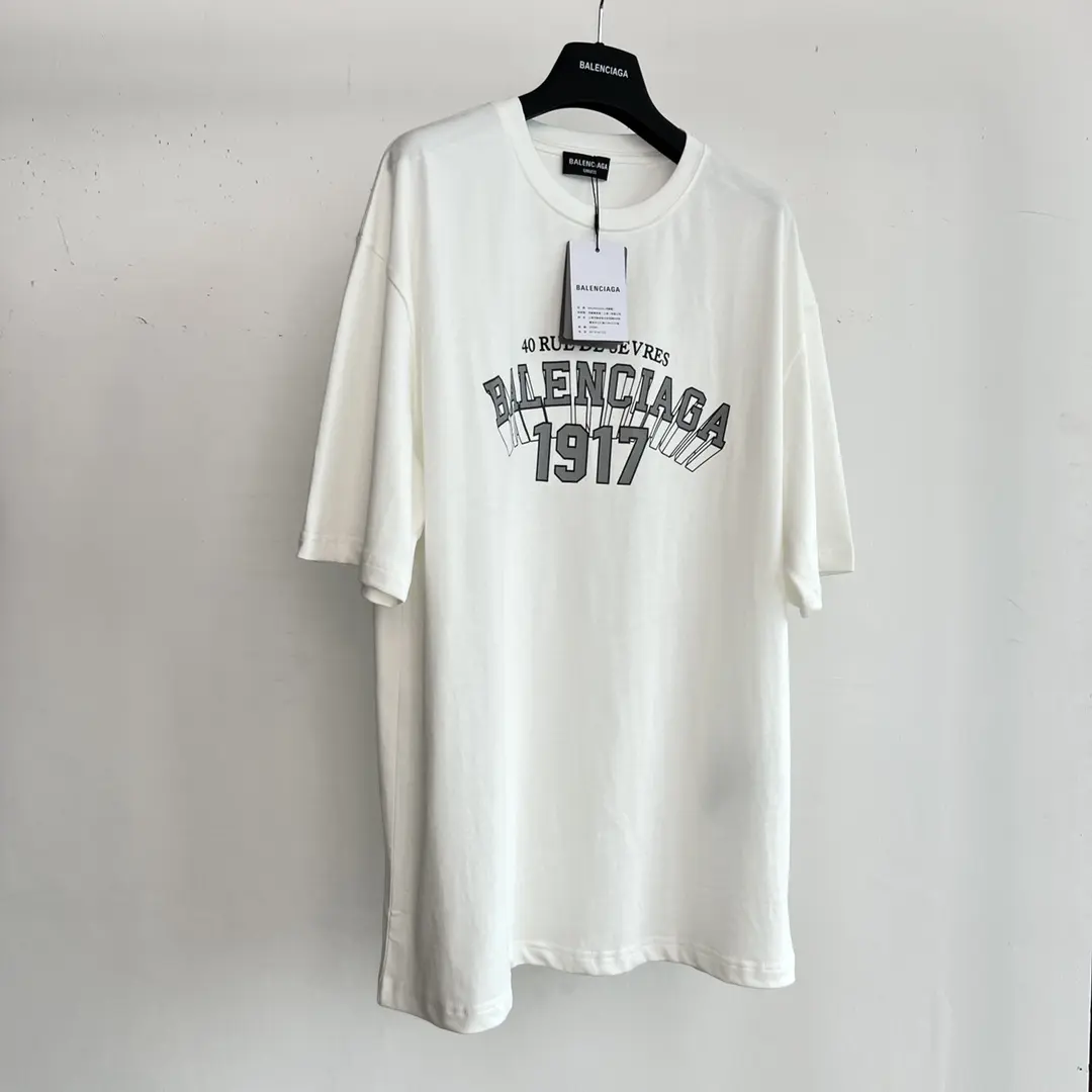 BALENCIAGA 2022SS fashion T-shirt in white