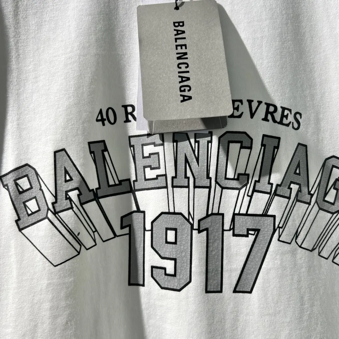 BALENCIAGA 2022SS fashion T-shirt in white