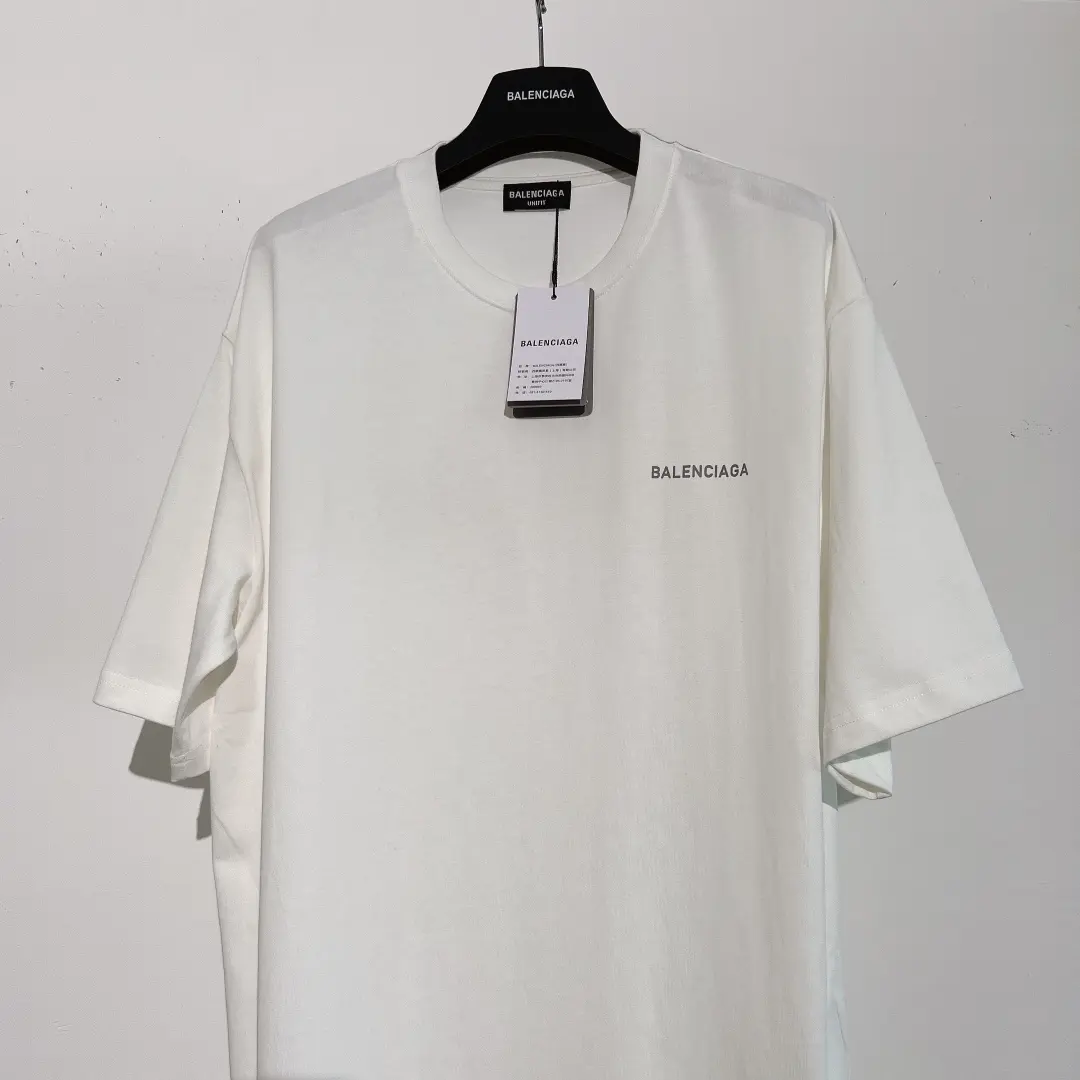 BALENCIAGA 2022SS fashion T-shirt in white