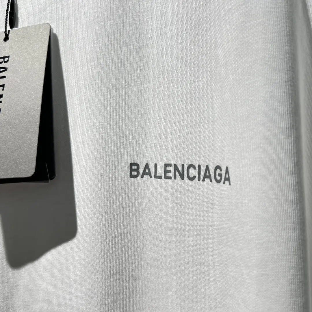 BALENCIAGA 2022SS fashion T-shirt in white