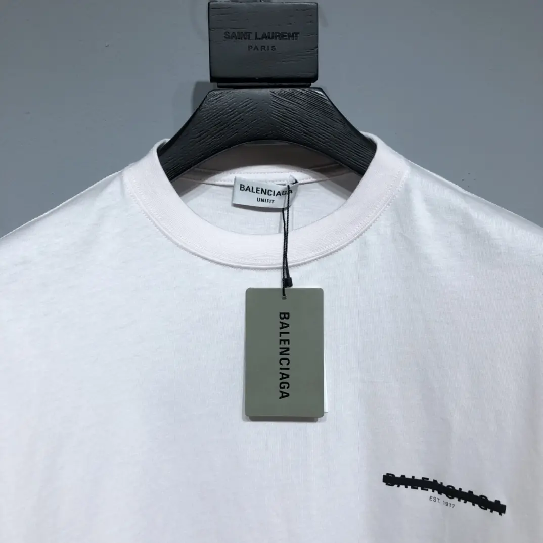 BALENCIAGA 2022SS fashion T-shirt in white