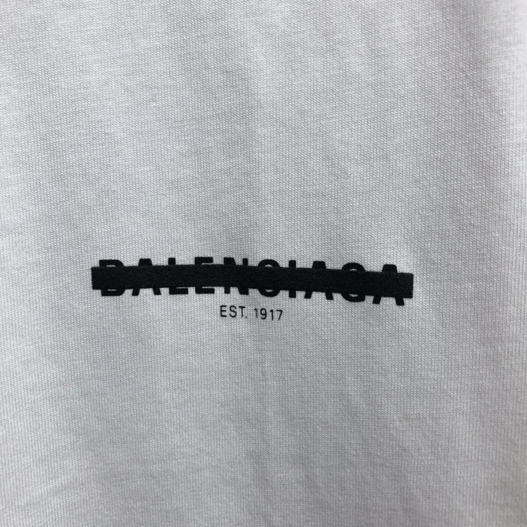 BALENCIAGA 2022SS fashion T-shirt in white