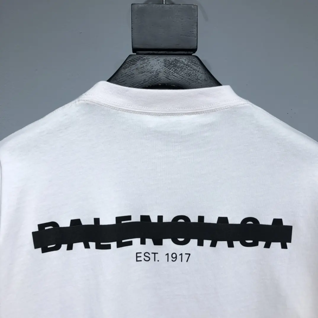 BALENCIAGA 2022SS fashion T-shirt in white