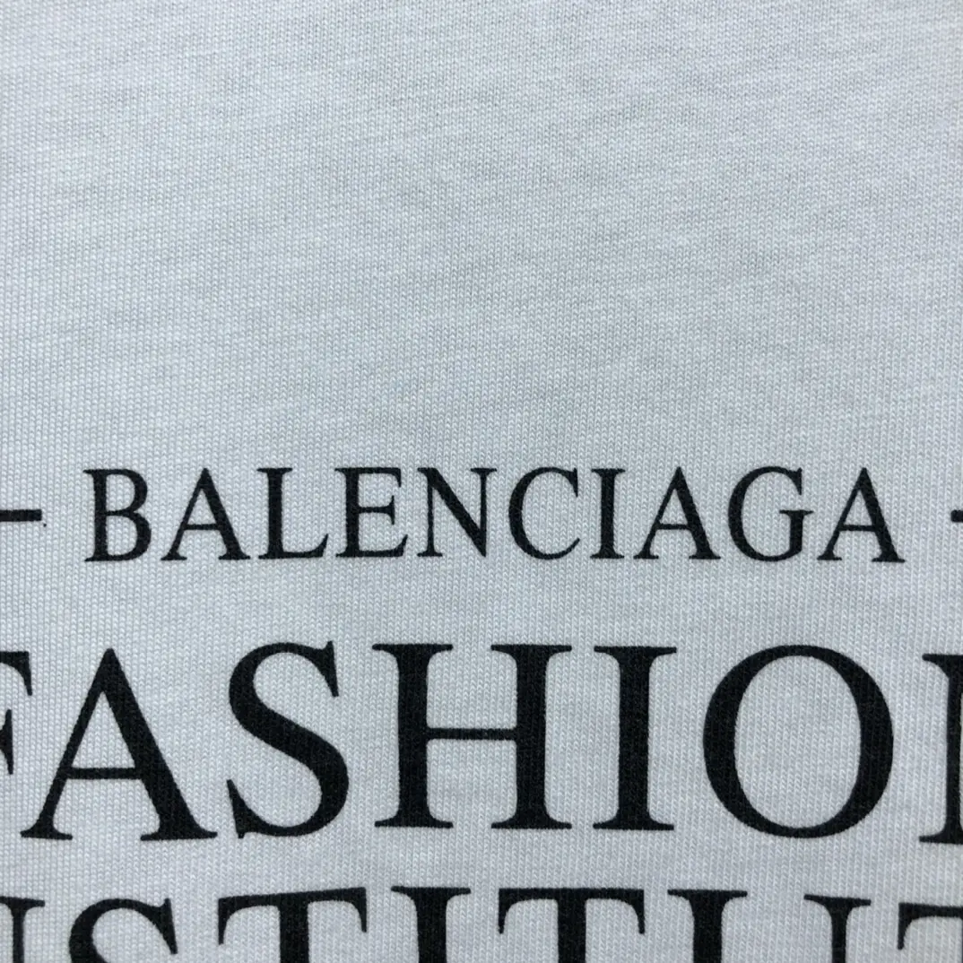 BALENCIAGA 2022SS fashion T-shirt in white