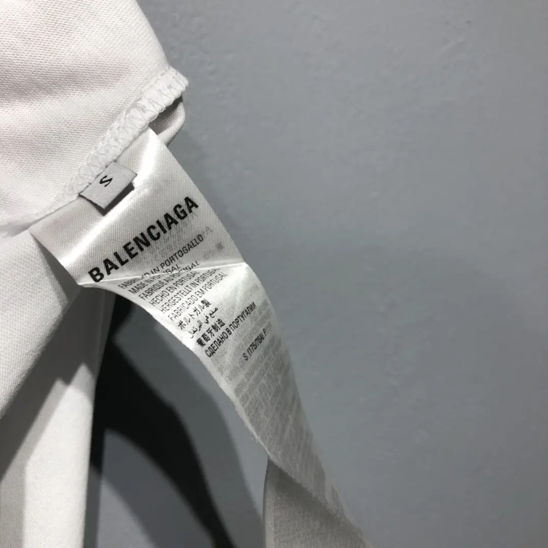 BALENCIAGA 2022SS fashion T-shirt in white