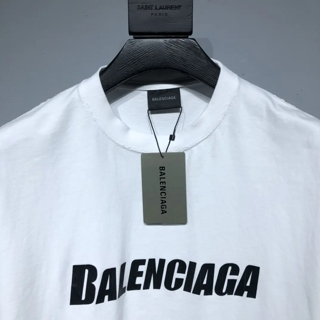 BALENCIAGA 2022SS fashion T-shirt in white