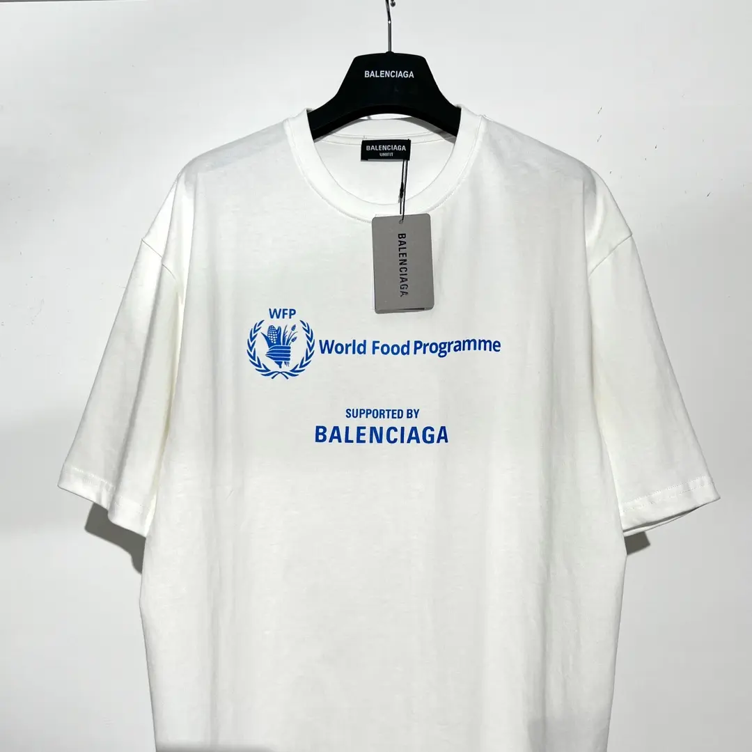 BALENCIAGA 2022SS fashion T-shirt in white