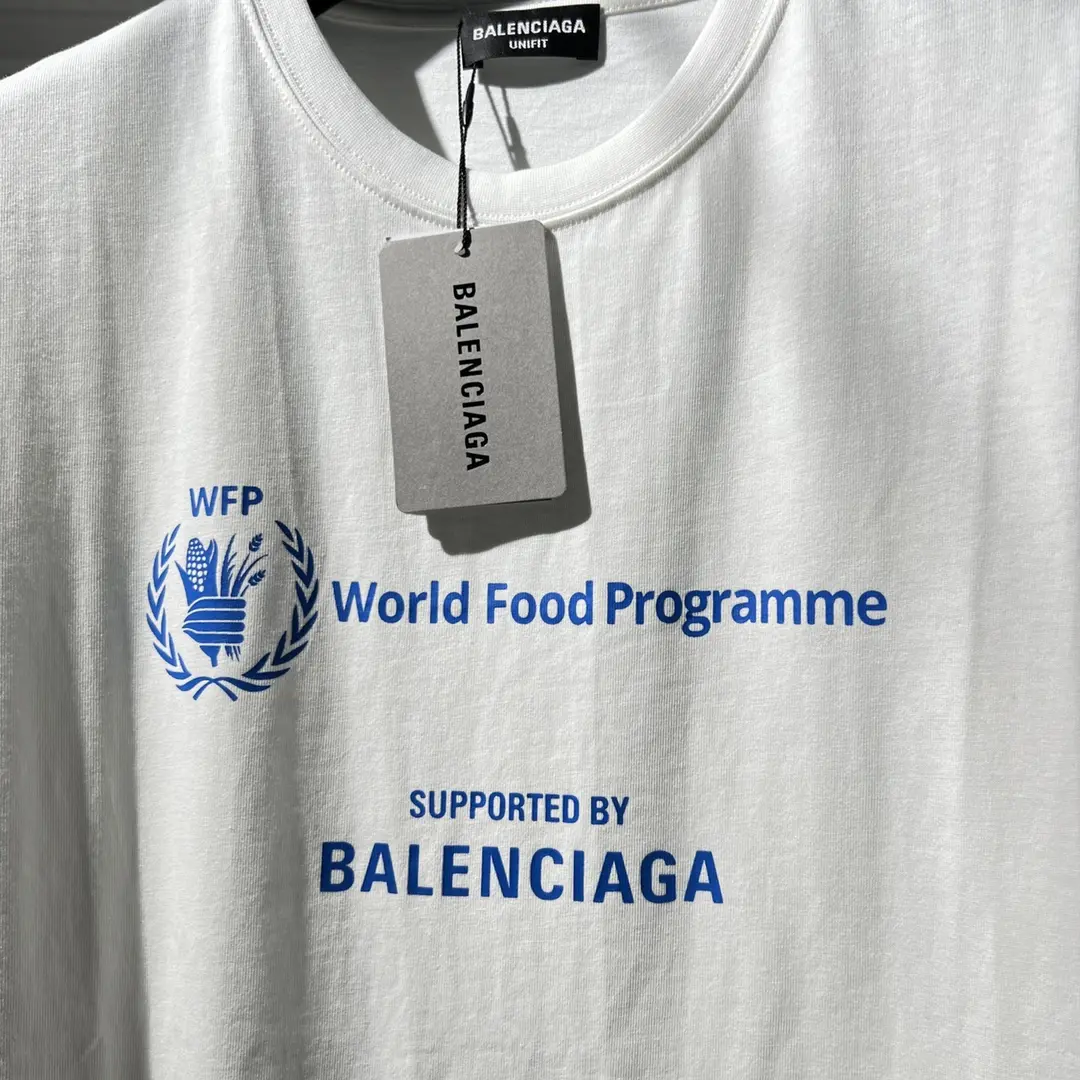 BALENCIAGA 2022SS fashion T-shirt in white