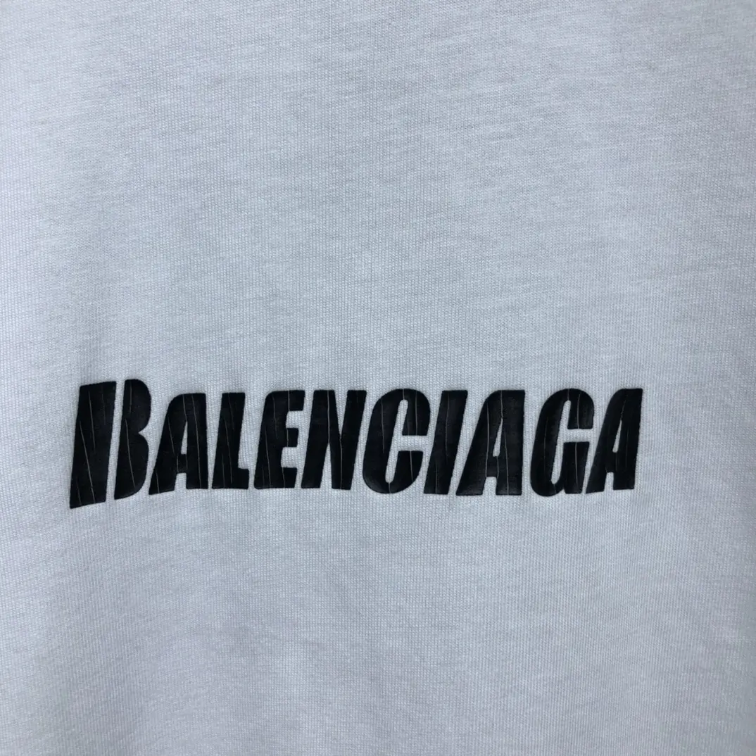 BALENCIAGA 2022SS fashion T-shirt in white