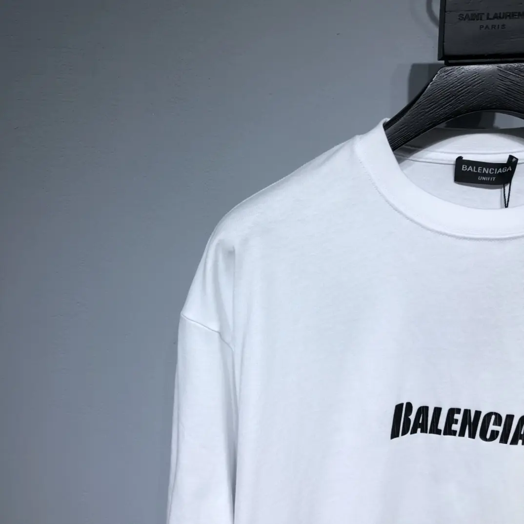 BALENCIAGA 2022SS fashion T-shirt in white