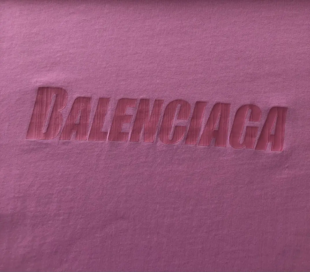 BALENCIAGA 2022SS fashion T-shirt in pink