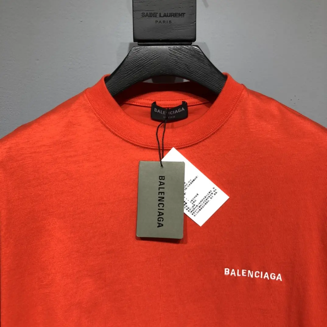 BALENCIAGA 2022SS fashion T-shirt in orange