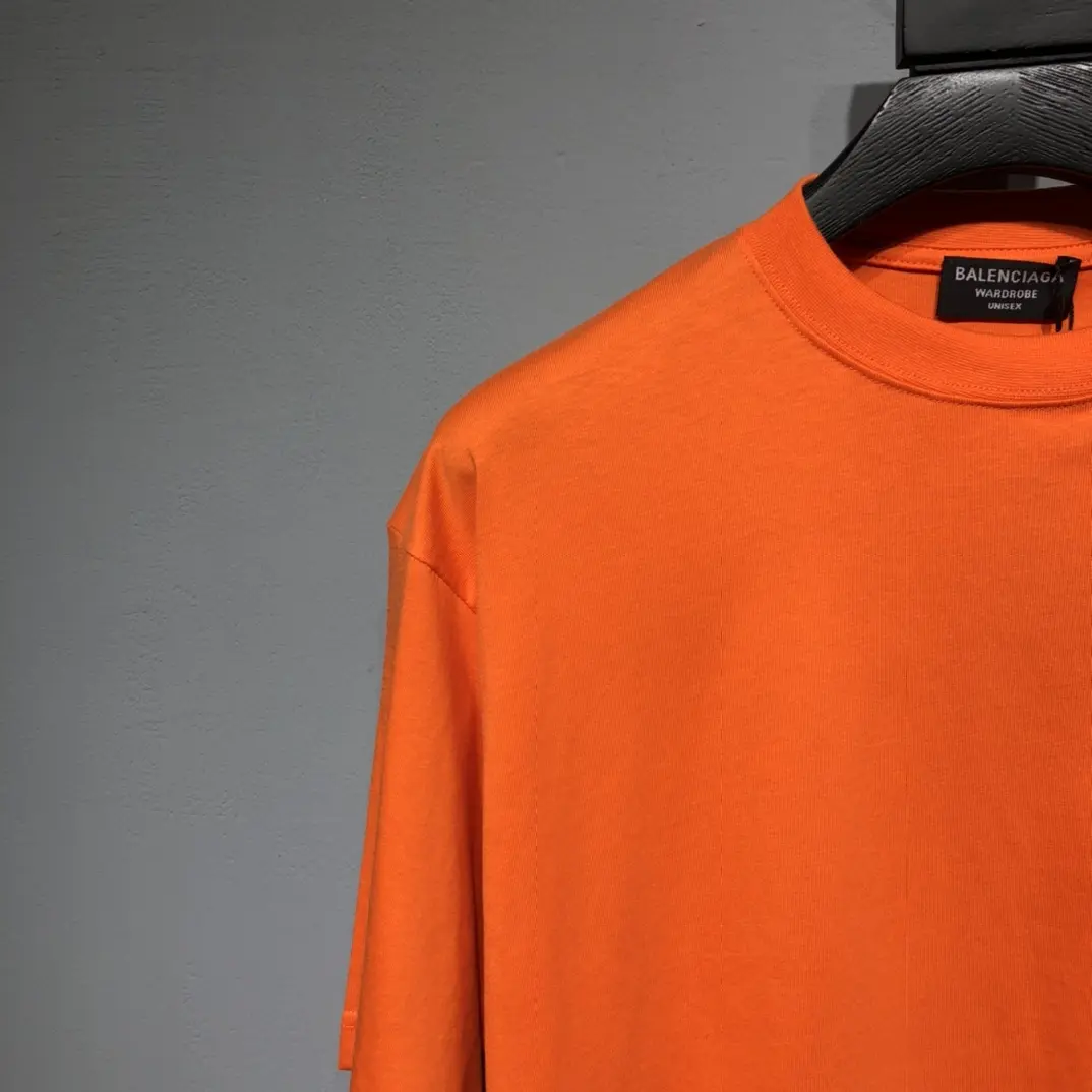 BALENCIAGA 2022SS fashion T-shirt in orange