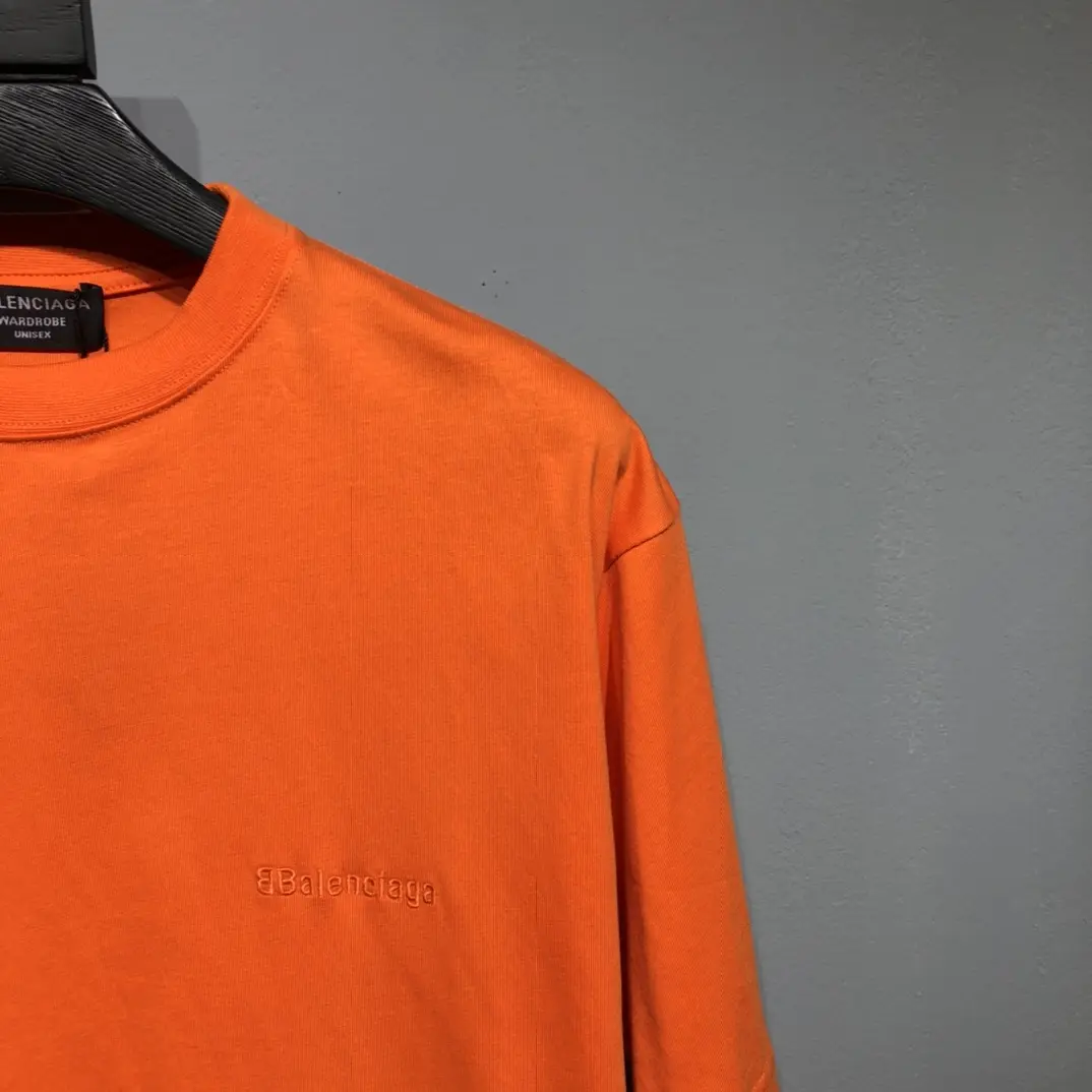 BALENCIAGA 2022SS fashion T-shirt in orange