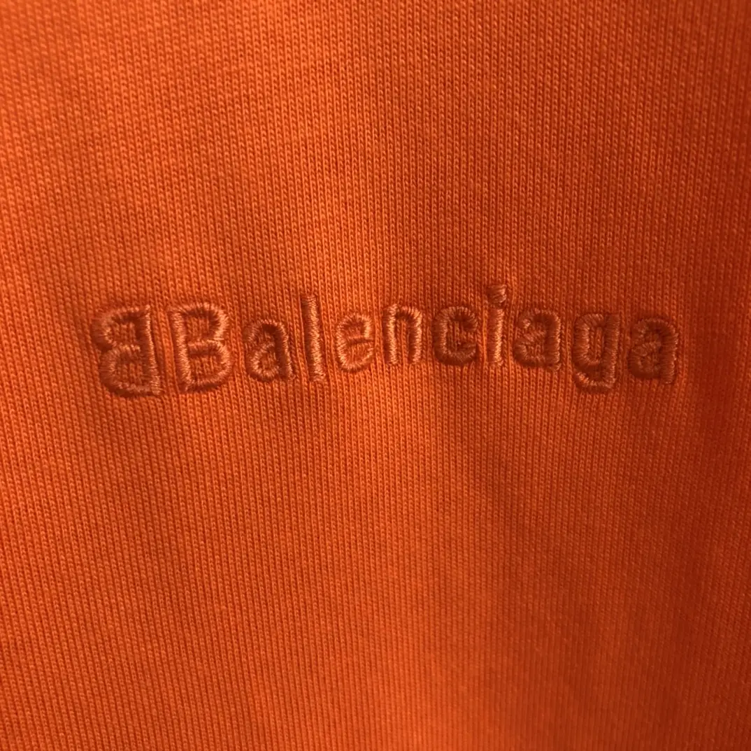 BALENCIAGA 2022SS fashion T-shirt in orange