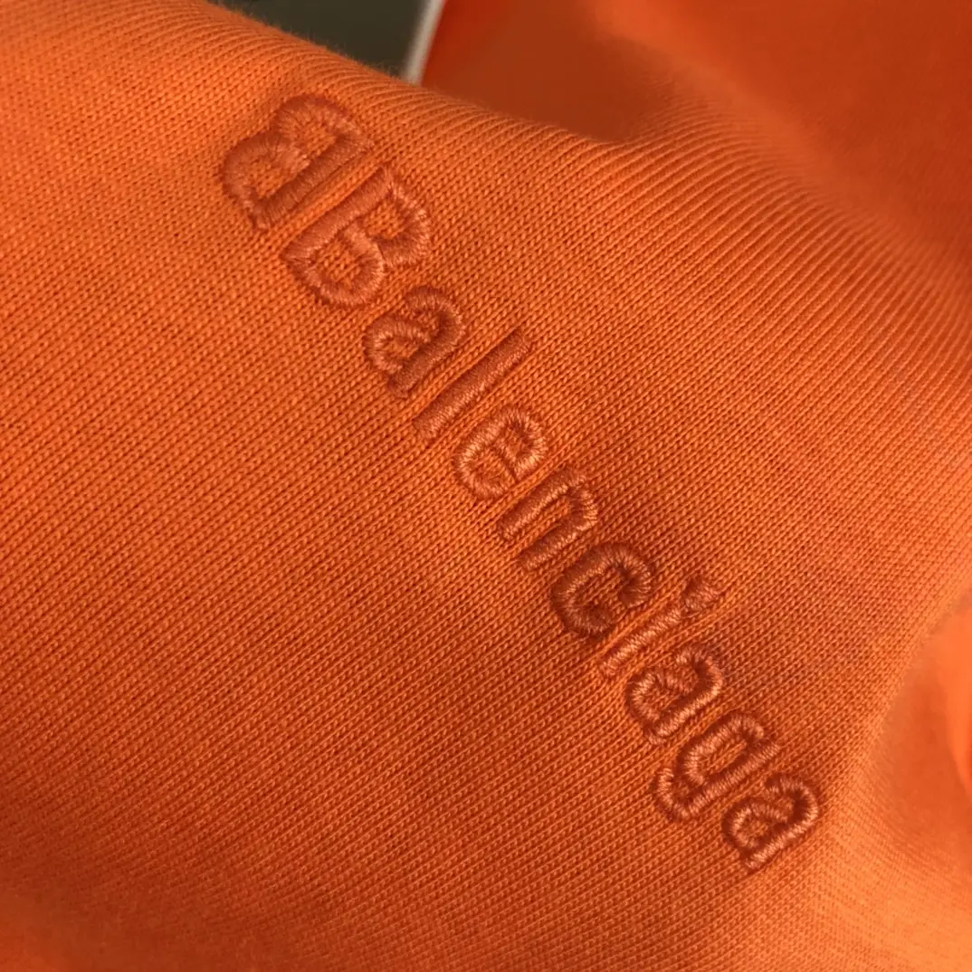 BALENCIAGA 2022SS fashion T-shirt in orange