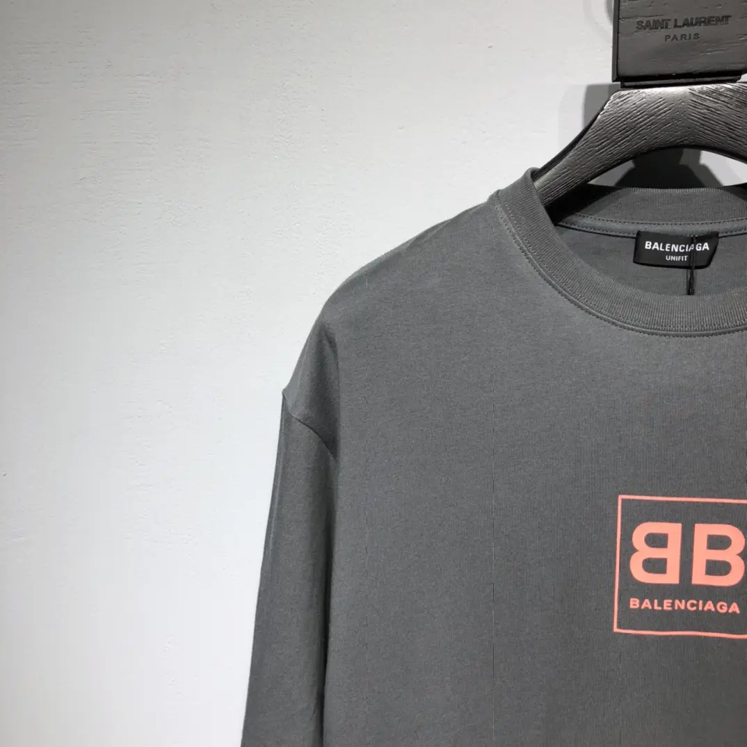 BALENCIAGA 2022SS fashion T-shirt in grey