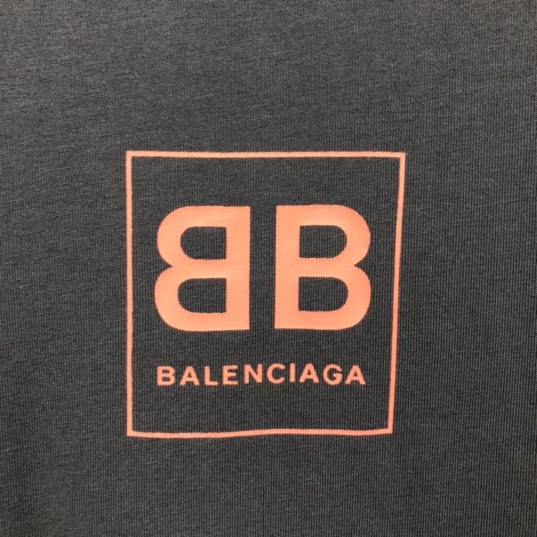 BALENCIAGA 2022SS fashion T-shirt in grey