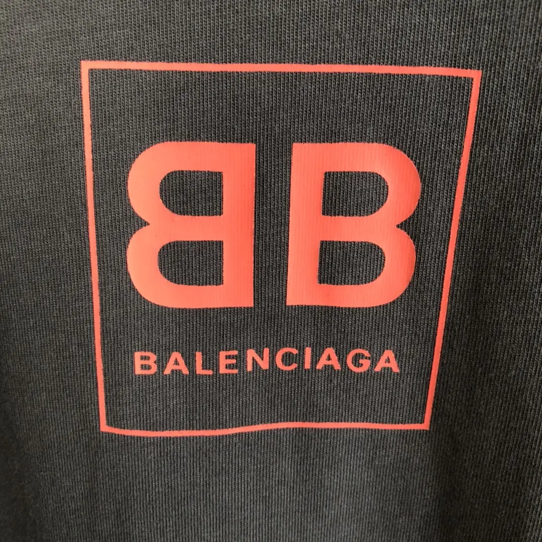 BALENCIAGA 2022SS fashion T-shirt in grey