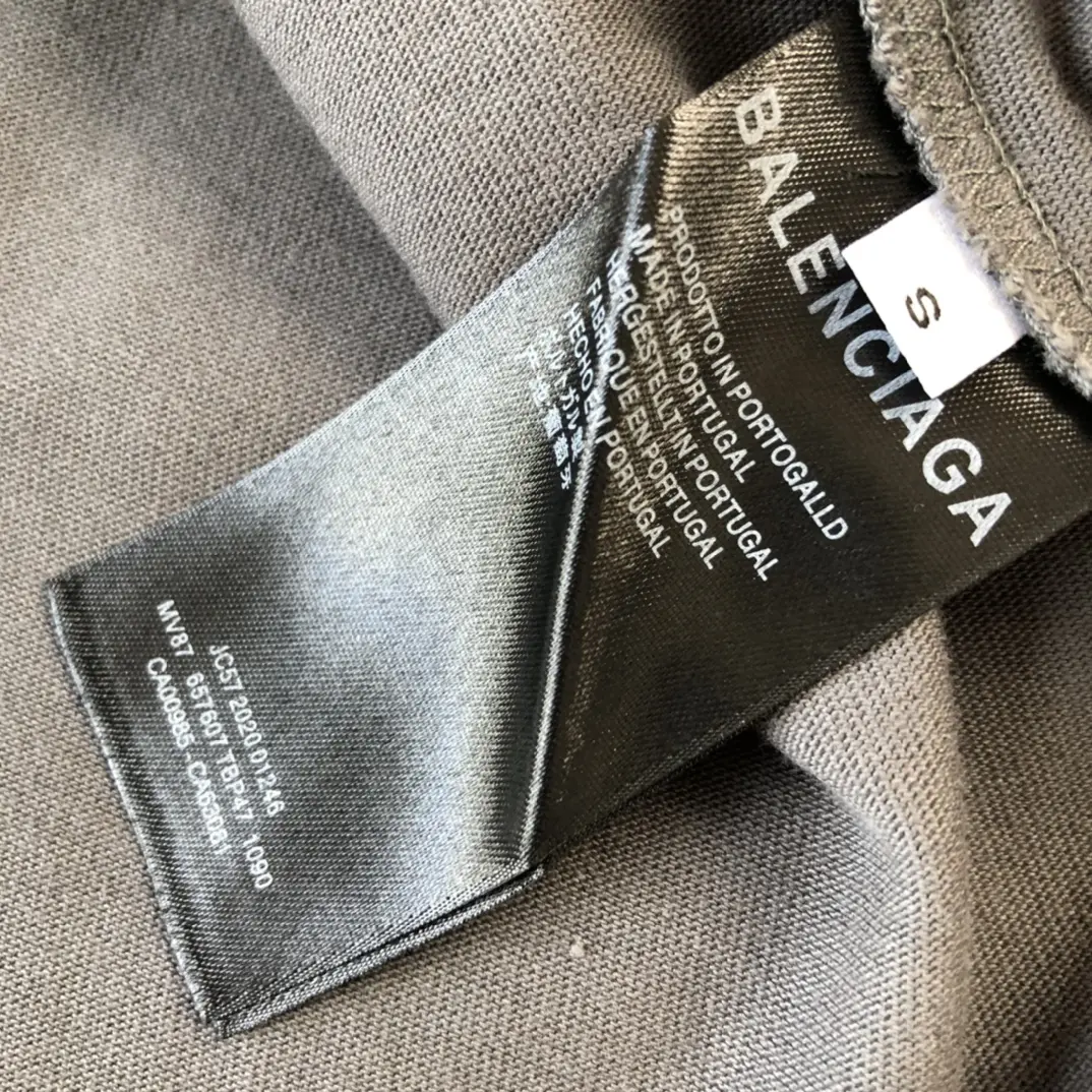 BALENCIAGA 2022SS fashion T-shirt in grey