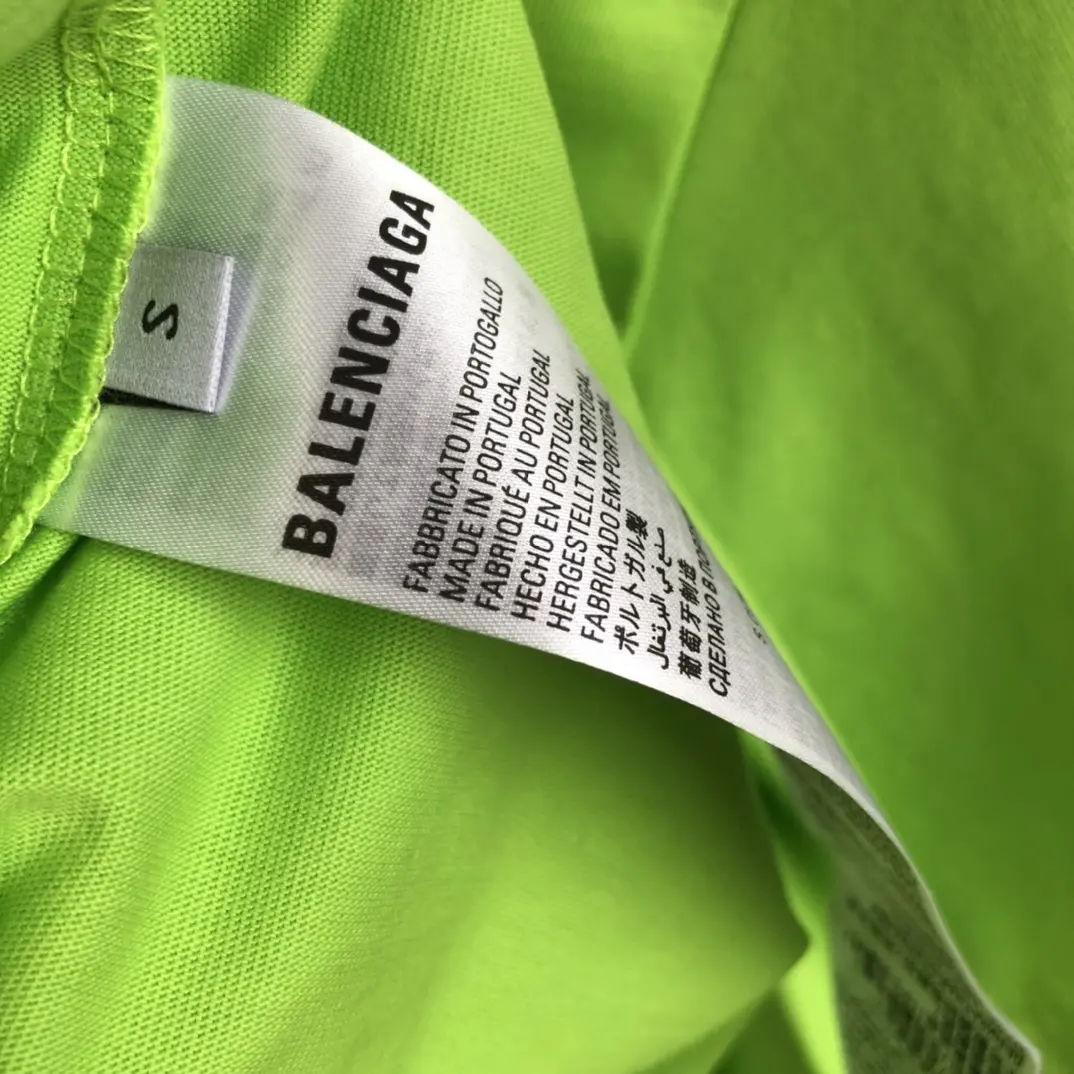 BALENCIAGA 2022SS fashion T-shirt in green