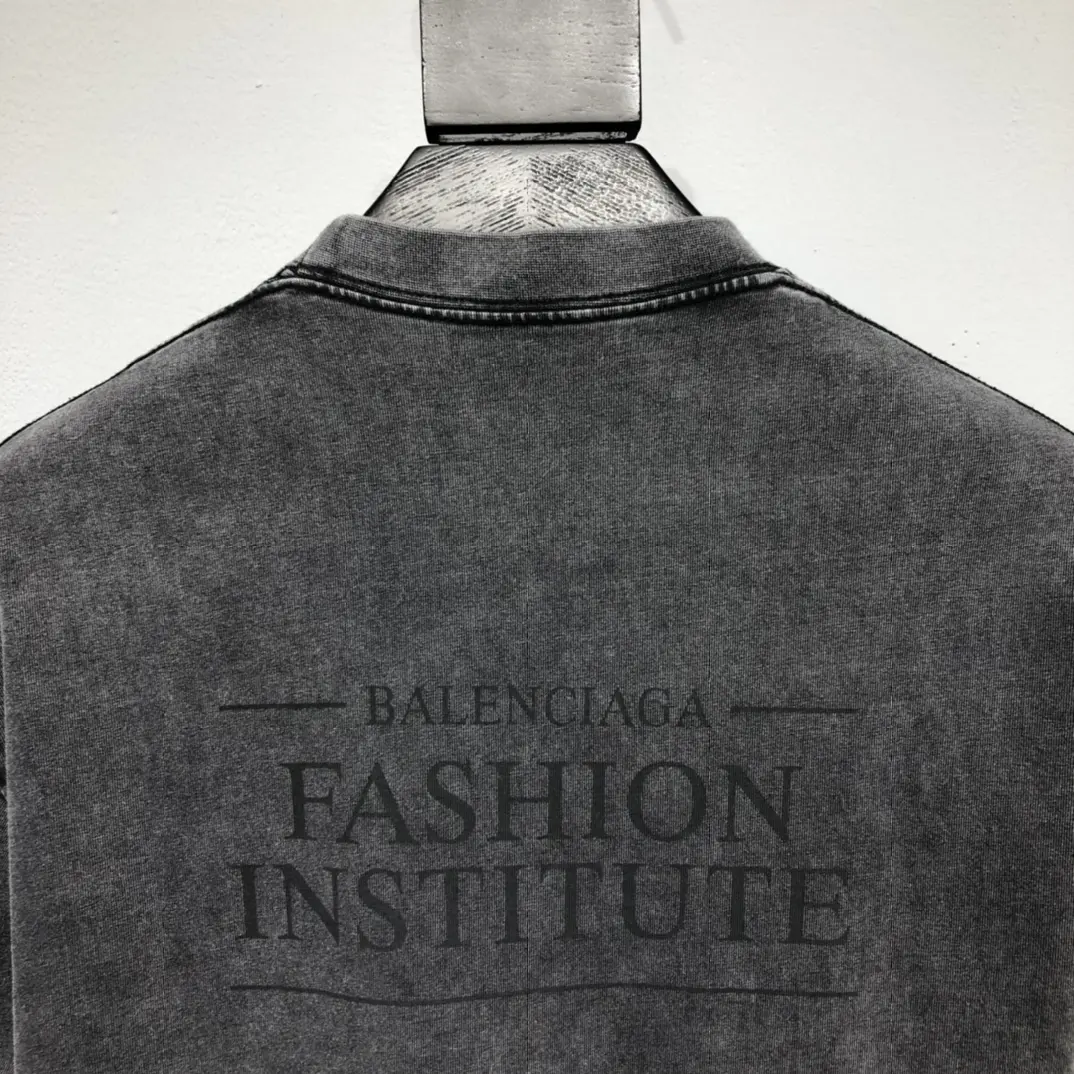 BALENCIAGA 2022SS fashion T-shirt in black