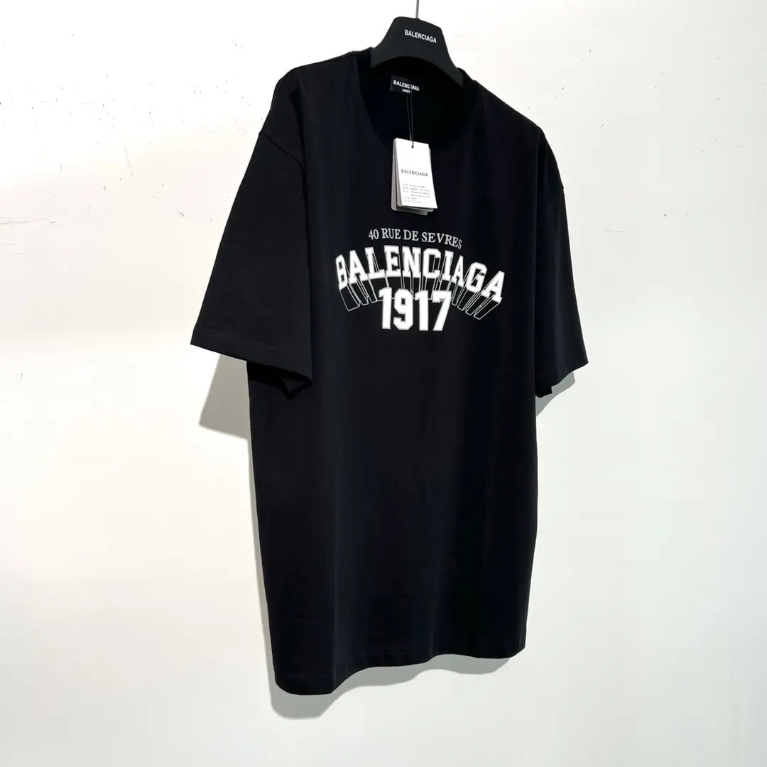 BALENCIAGA 2022SS fashion T-shirt in black