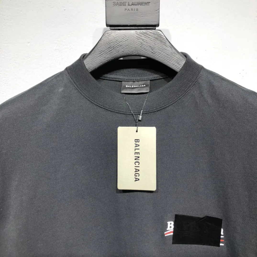 BALENCIAGA 2022SS fashion T-shirt in black