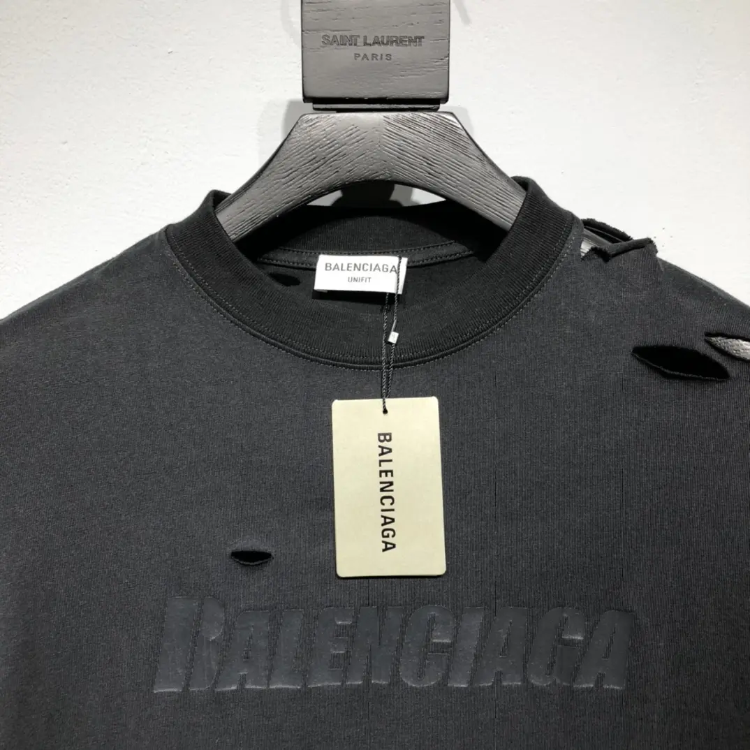 BALENCIAGA 2022SS fashion T-shirt in black