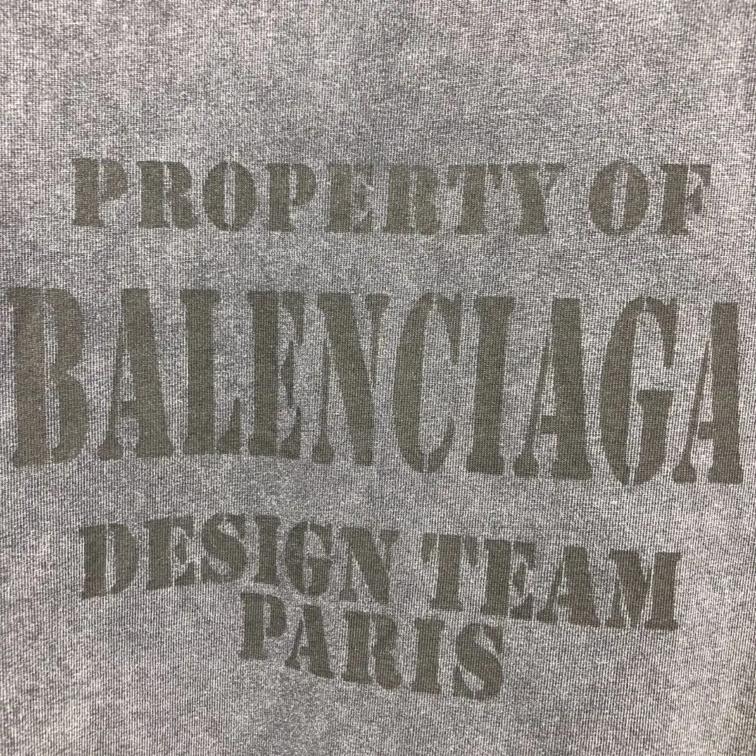 BALENCIAGA 2022SS fashion T-shirt in black