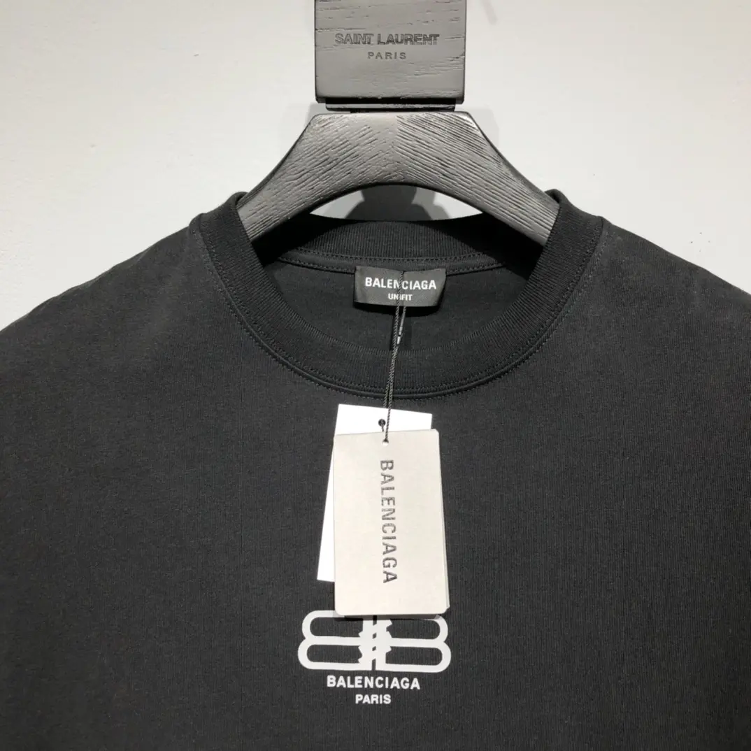BALENCIAGA 2022SS fashion T-shirt in black