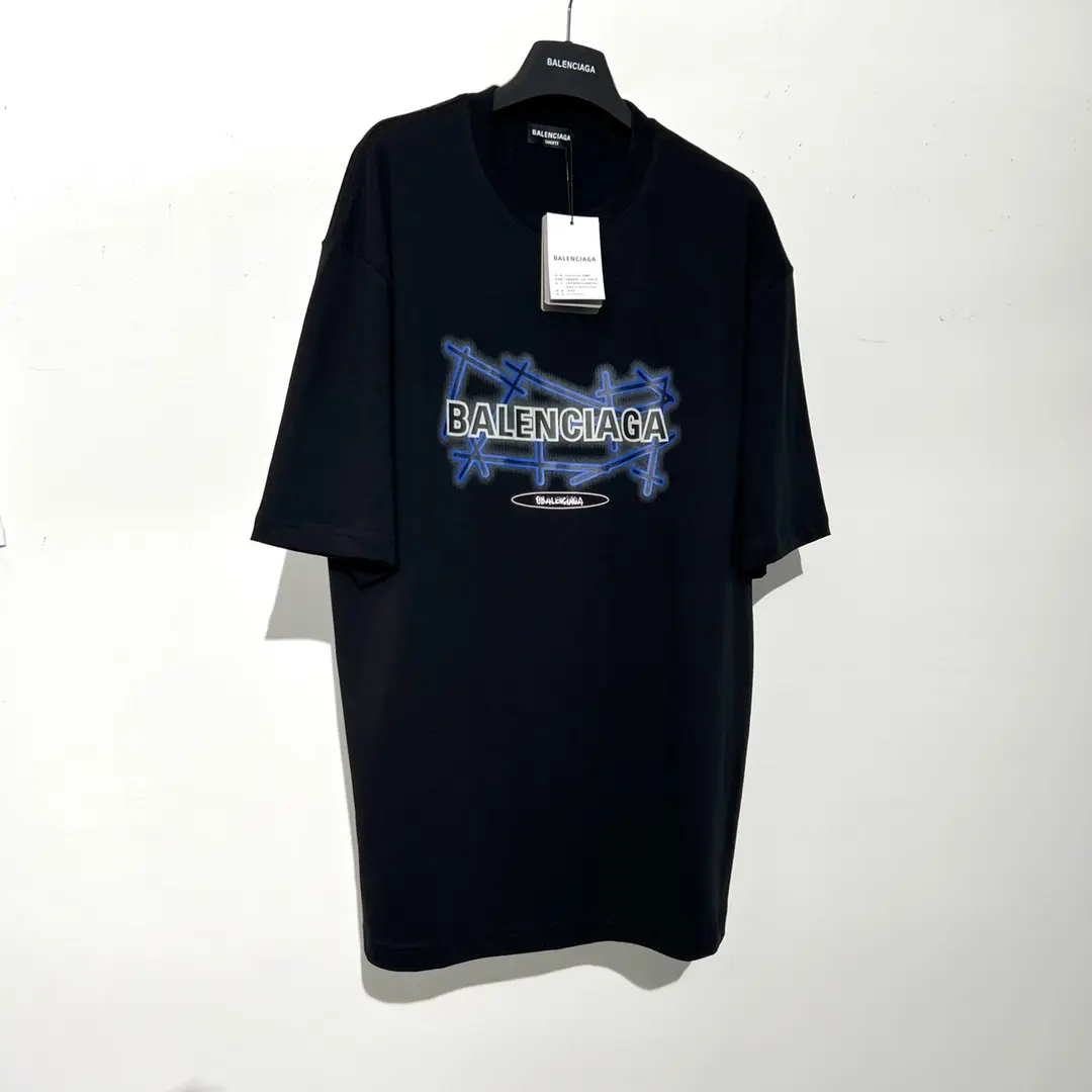 BALENCIAGA 2022SS fashion T-shirt in black