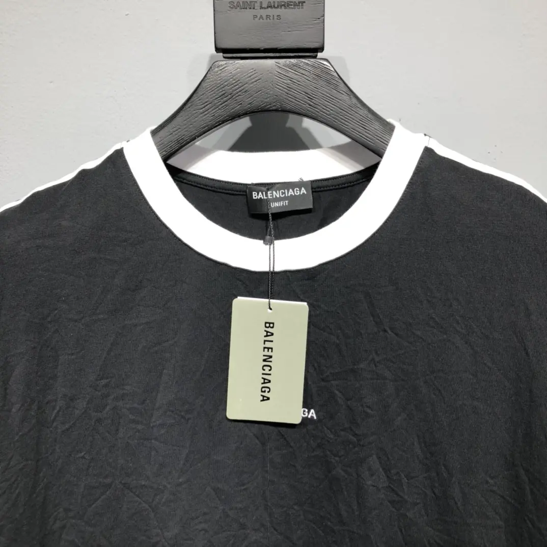 BALENCIAGA 2022SS fashion T-shirt in black