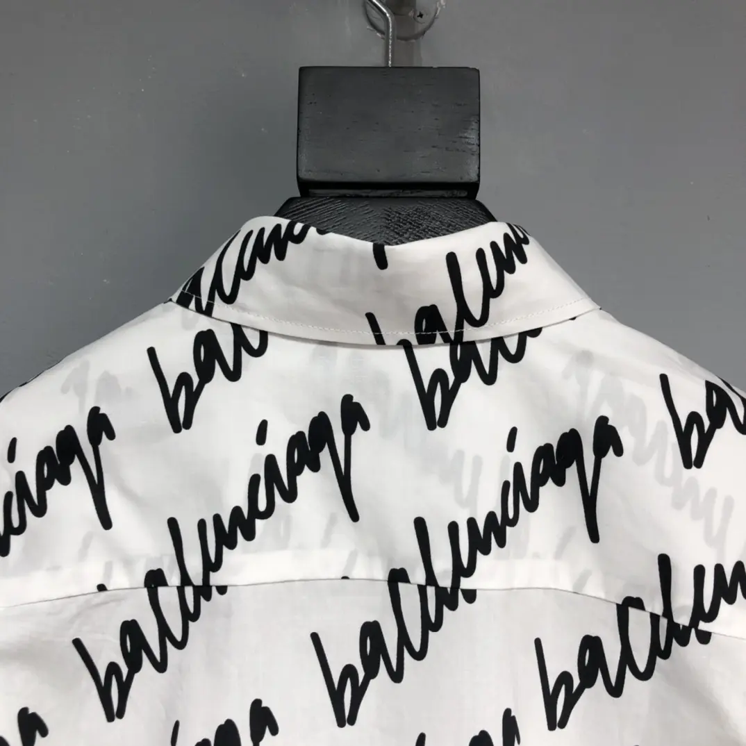 BALENCIAGA 2022ss fashion shirt in white