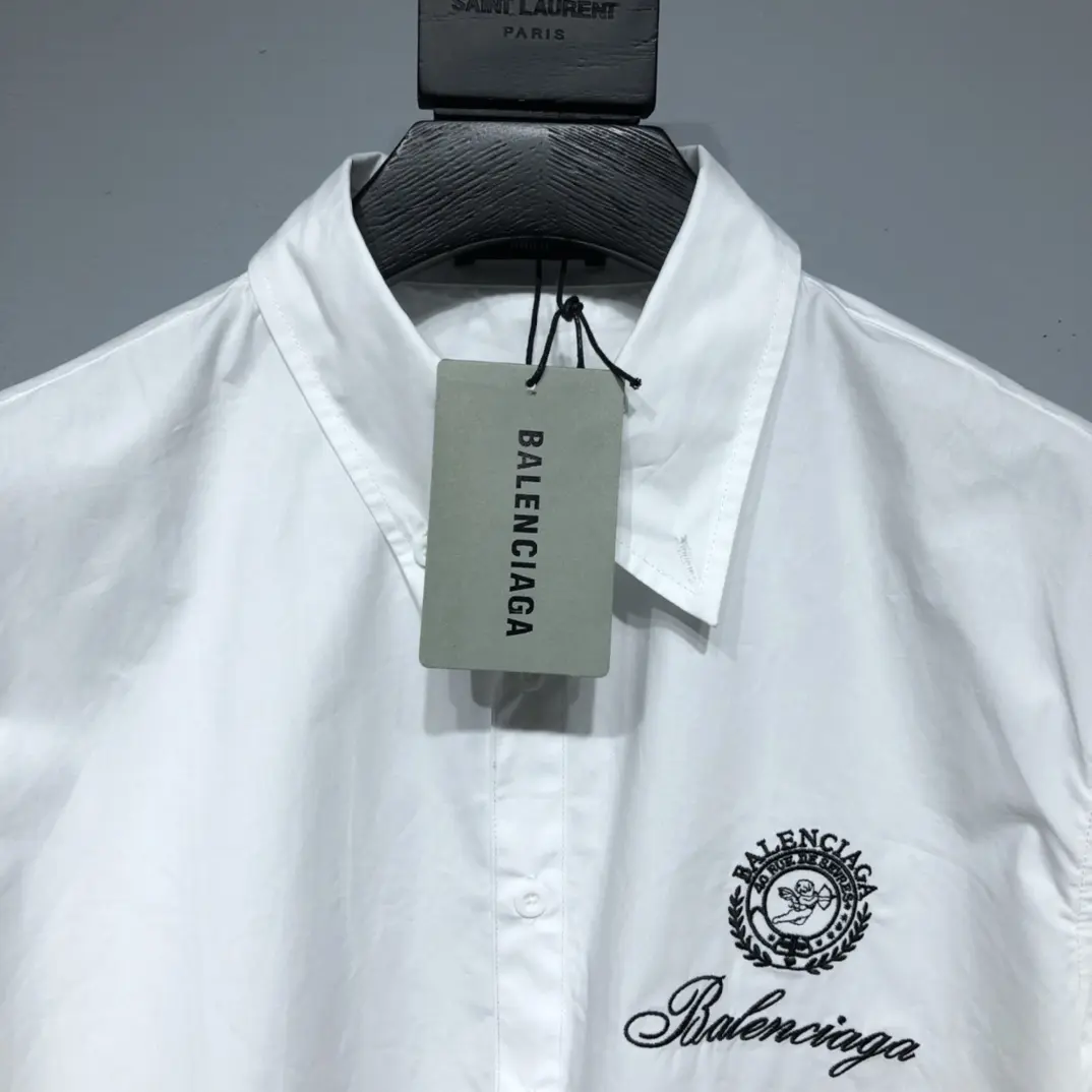 BALENCIAGA 2022ss fashion shirt in white