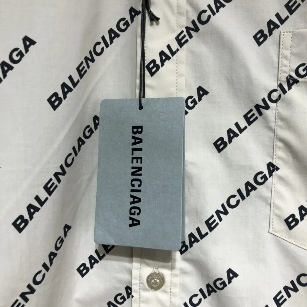 BALENCIAGA 2022ss fashion shirt in beige