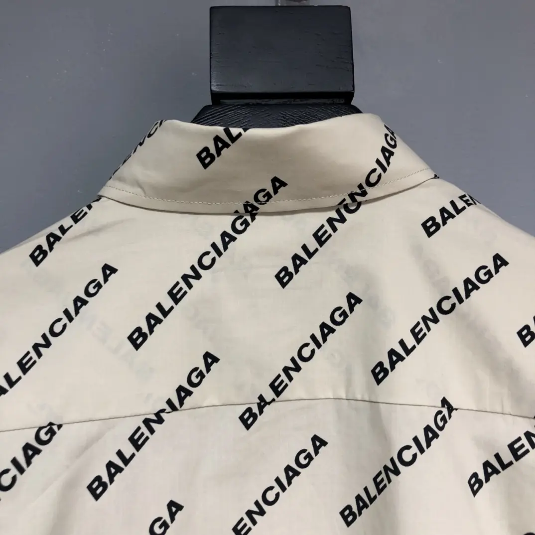 BALENCIAGA 2022ss fashion shirt in beige